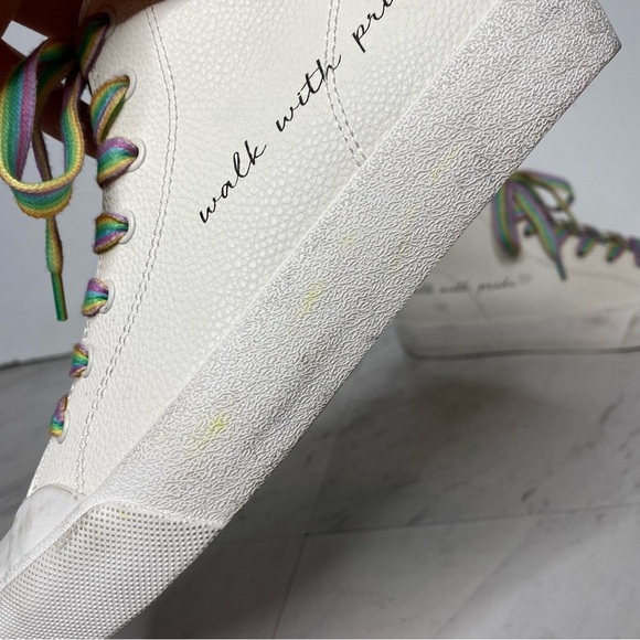 Dolce Vita Brycen Trevor Project High Top Sneaker 6 1/2 - Picture 9 of 15